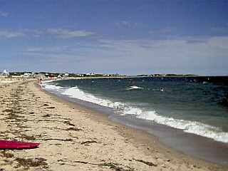 The ocean beach at Craigville
