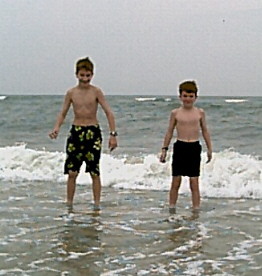 Boys in the Surf