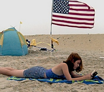 A Patriotic Day at the Beach