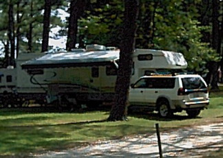 Obligatory Campsite Shot - Chincoteague, VA