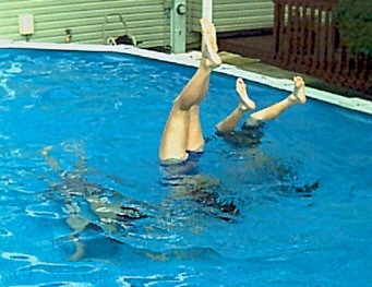 This was handstands, not diving