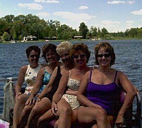 The Ladies of the Lake - Judy, PS, Joan, Meem & Jen
