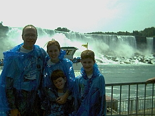 Ready to get soaked on the Maid of the Mist
