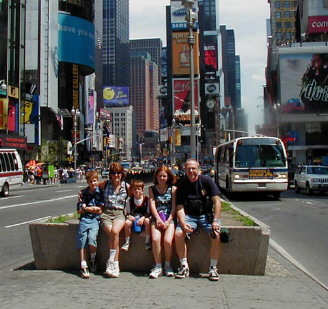 Us in Times Square
